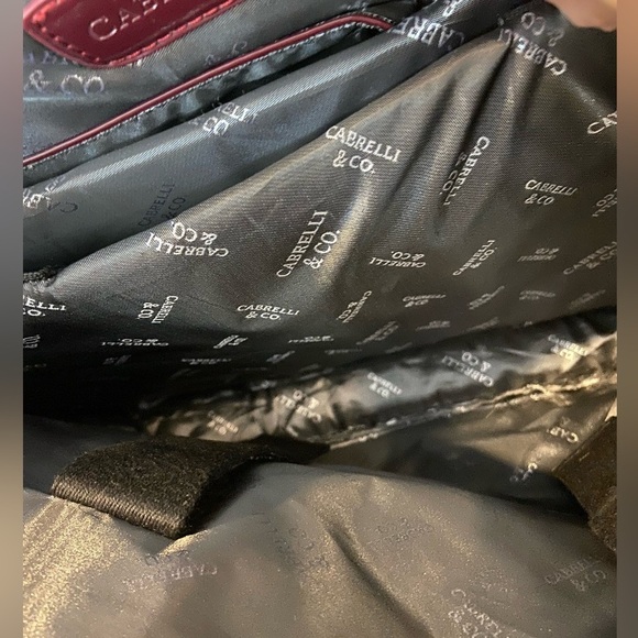 Cabrelli Co Blue Roller Briefcase Laptop Tote Travel Bag - Picture 4 of 13